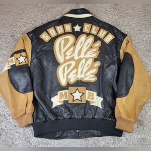 SOLD! Marc Buchanan "Soda Club" Leather Sz 50🔥